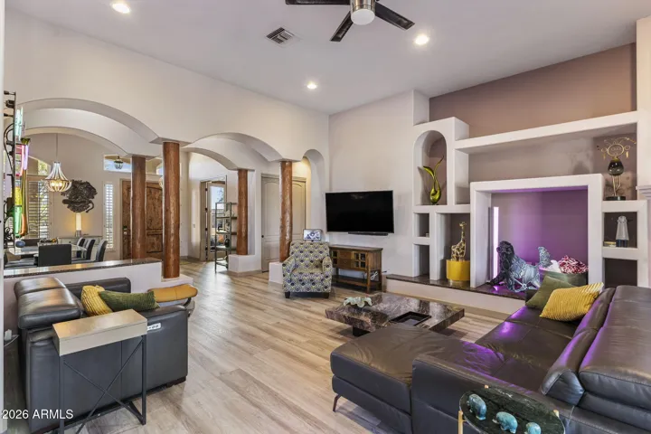 Open Floor Plan and new flooring