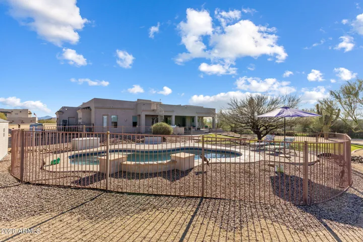 Pool fence for safety and convenience
