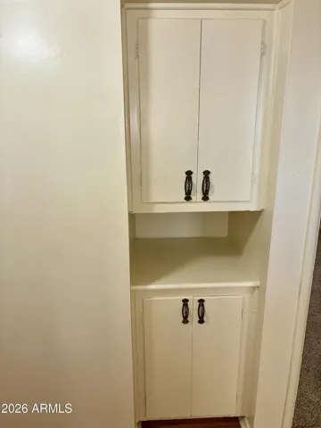 Functional Design from 1966, with Linen Storage in the Hallway across from the Guest Bathroom.