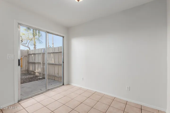 Dining Room - view to back yard