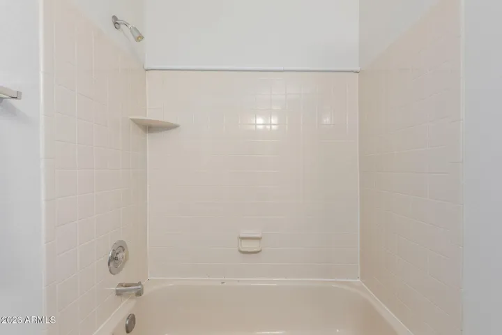 Bathroom 2 - in hallway outside Bedroom 2 - Shower/Tub - NEW TOILET