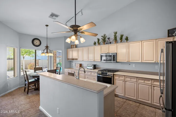 Abundant cabinetry!