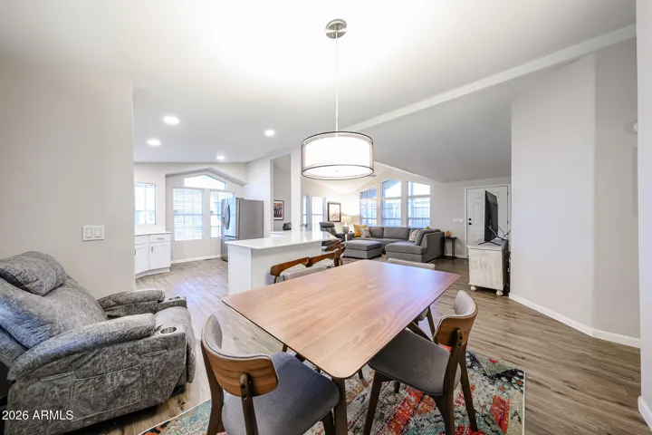 Looking towards living room