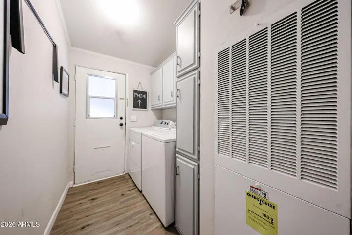 Inside laundry