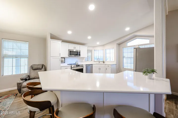 Wide open kitchen