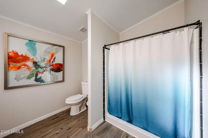 Walk in Master shower