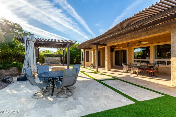 Back patio