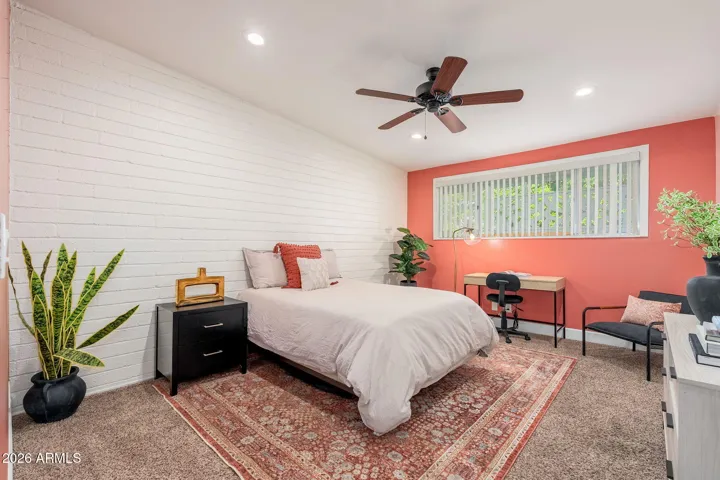 Large bedrooms with walk in closets and ensuite baths