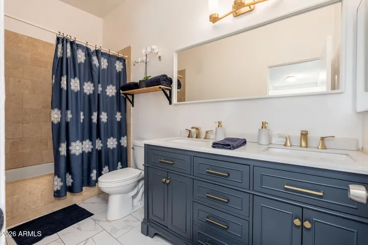 Each room has an ensuite