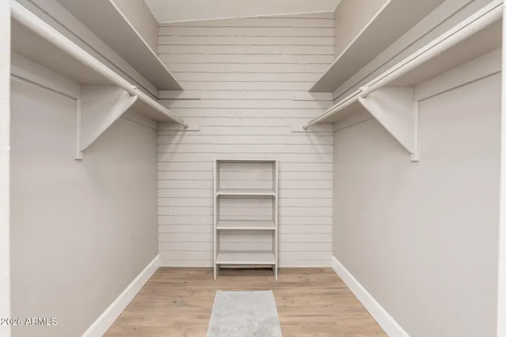 Huge walk in closet