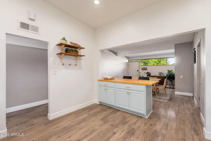 Open to the front room