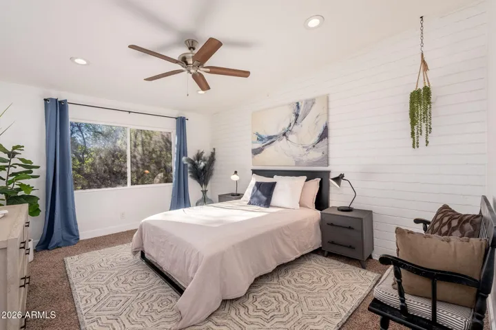 Large bedrooms with walk in closets and ensuite baths