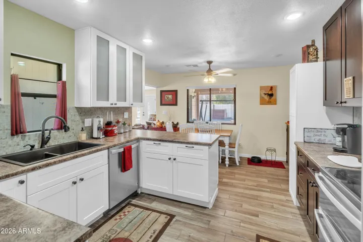 GH-This guest house kitchen is a standout — spacious, bright, and designed to make extended stays feel comfortable and complete.