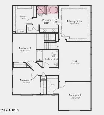 Additional Highlights Include: Paver front porch/driveway, 8' double gate, garage service door, interior door at primary bath, garden tub with separate shower at primary bath, and additional sink at bath 2.