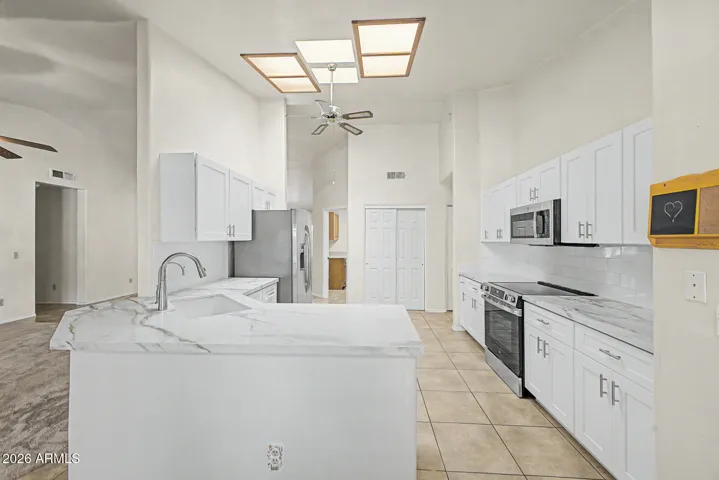 renovated kitchen