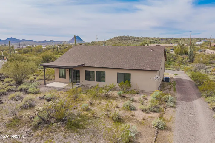 Drone View of Back of Home!