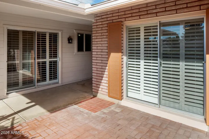 Large Front Patio!