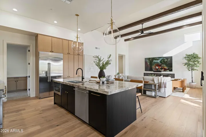 Kitchen and Family Room