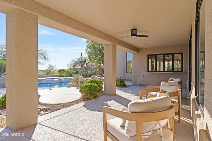 Outdoor patio