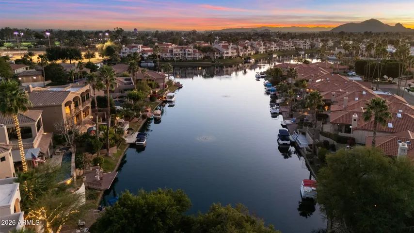 Waterfront living in Scottsdale, Arizona offers the best of two worlds!