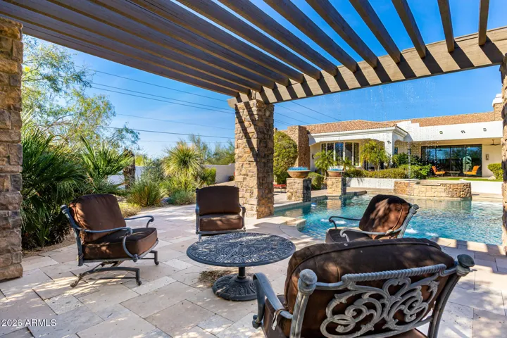 Main House Pergola