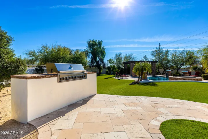 Main House BBQ Area