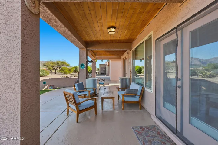 Custom covered patio