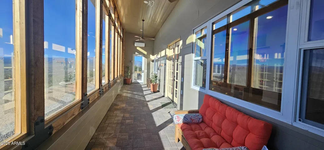 This green room can be used as an atrium or growing area.