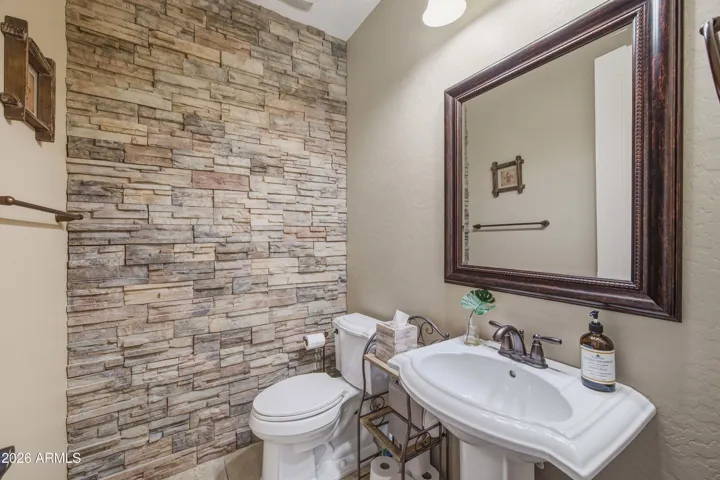 half bath downstairs