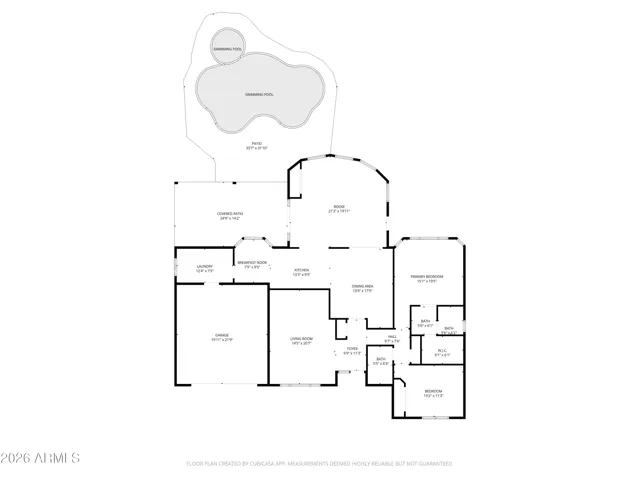 The floorplan.