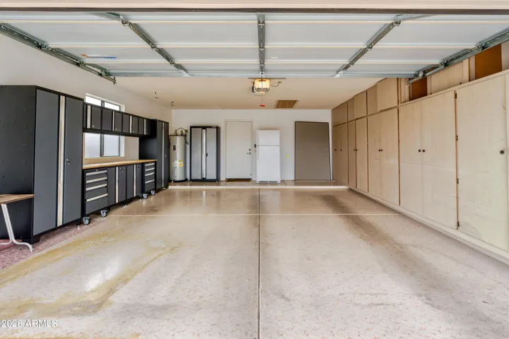The garage.