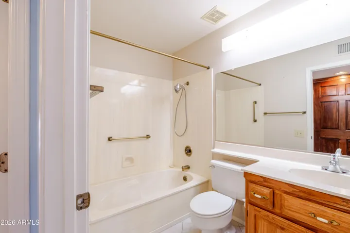 The guest bathroom.