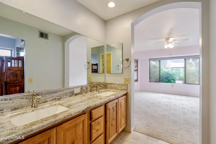 The master bathroom.