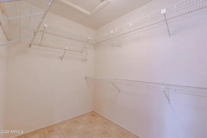 The guest bedroom closet.