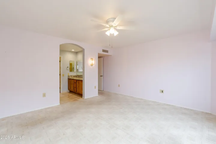 The master bedroom.