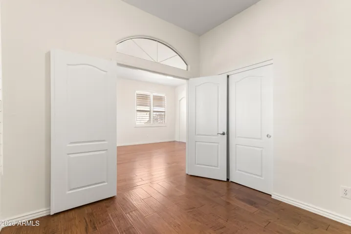 French Doors into Living Room
