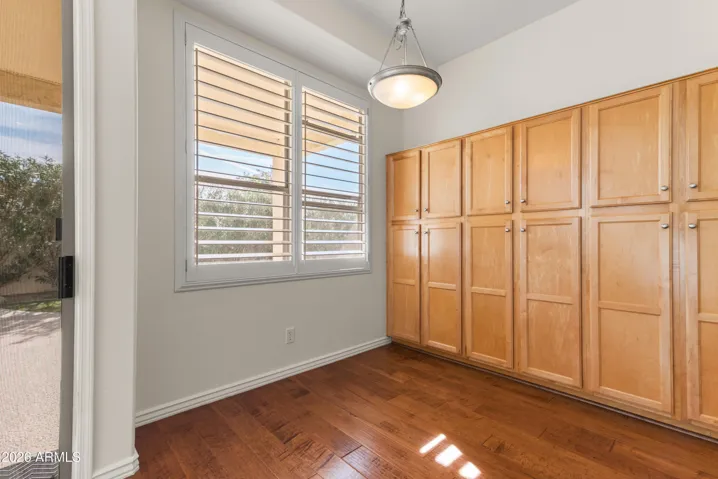 Breakfast Dining Nook and Cupboards