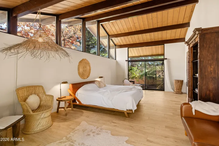 Large enough to feel like a true private retreat.