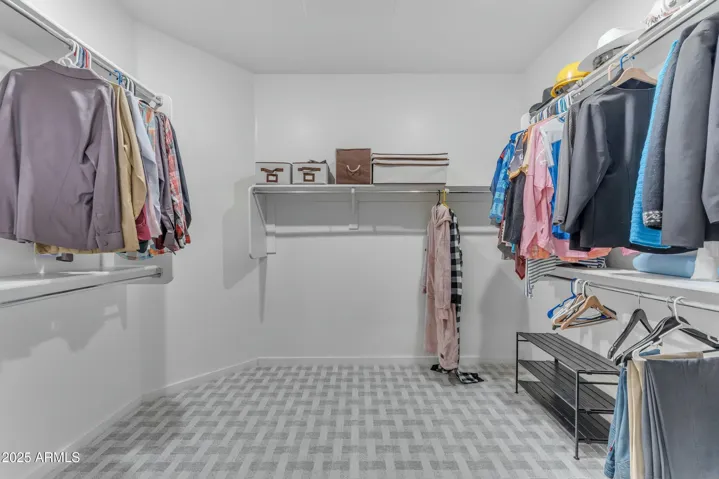 Primary Walk in Closet