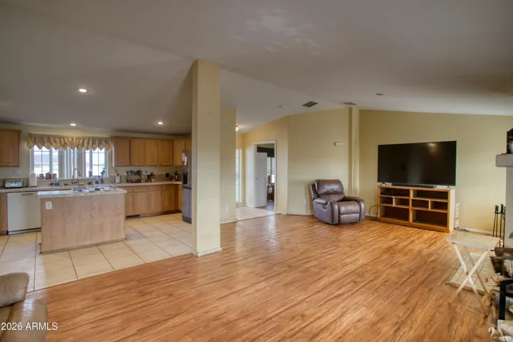 View to kitchen
