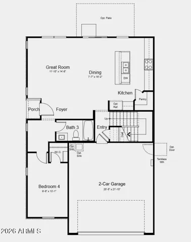 Additional Highlights include: 8' interior doors, 36" slate-colored cabinets, stainless steel gas appliances, extra can lighting, ceiling fan pre-wire, pendant light prewires, pot and pan drawers, recycle center, upgraded stair rails and E-Granite single bowl.