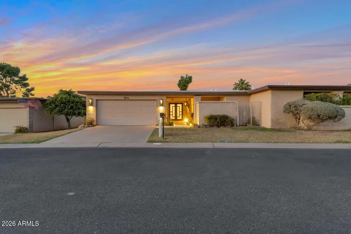 Perched on one the community's most elevated streets.