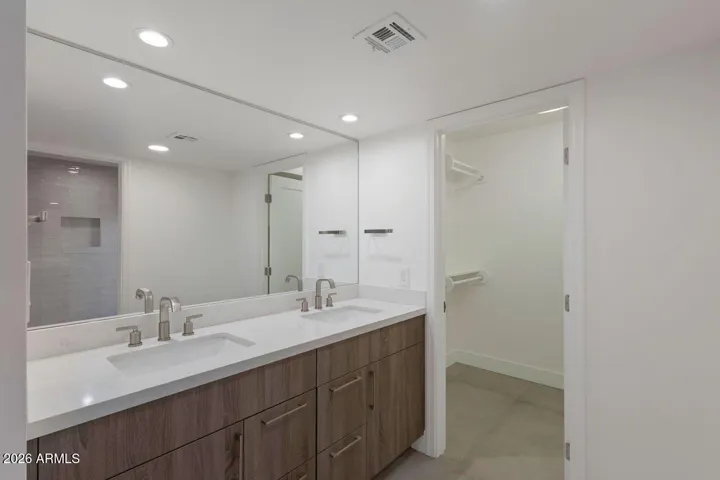 Private water closet.