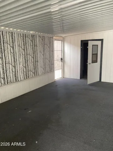 included patio area