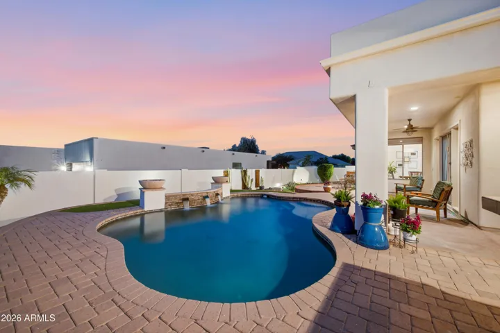Plenty of patio space for entertaining