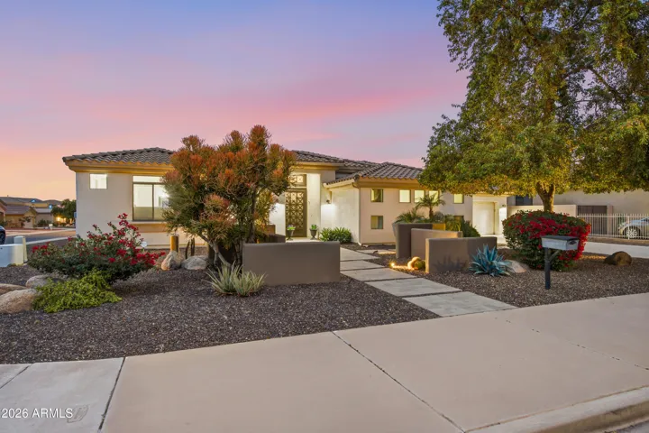 Professionally landscaped.