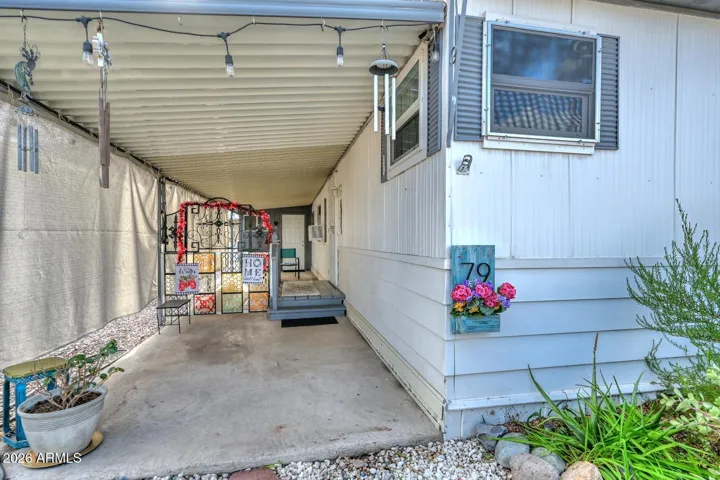 Extended Covered patio