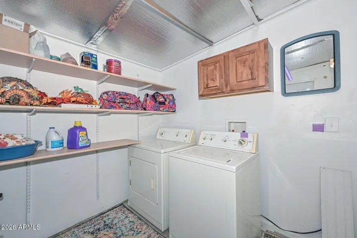 Inside laundry