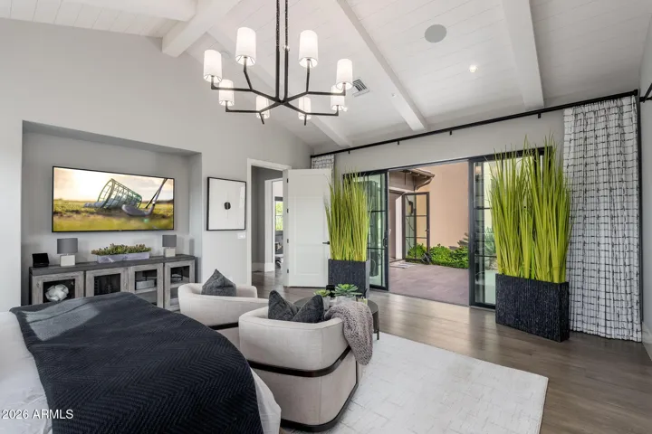 Primary Suite w/ walkout to backyard