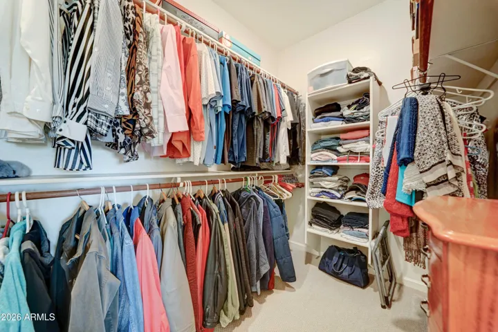 Primary Bedroom - Full Size Spacious Walk-In Closet